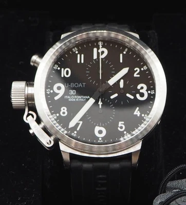 U-BOAT Flightdeck U-7750/43 Automatic Chronograph Men's Watch #S-37 - image 1 of 4