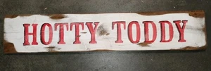 Ole Miss Hotty Toddy 7.5x37 Inch Wooden Rustic Wall Sing Home Decor  - Picture 1 of 2