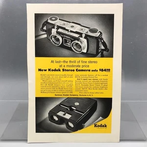 Magazin Anzeige Print Design Werbung Kodak Stereokamera - Bild 1 von 1