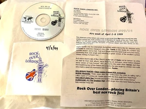 4/2/99 ROCK OVER LONDON RARE INTERVIEWS DAMON ALBAN & ALEX JAMES & 2 TUNES, BLUR - Picture 1 of 2