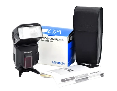 MINOLTA PROGRAM FLASH 5600HS (D) **Open Box** - Image 1 of 4