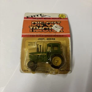 Ertl Ford Tractor With Cab Die Cast 1/64 Scale Speed Wheels In Package - Picture 1 of 3