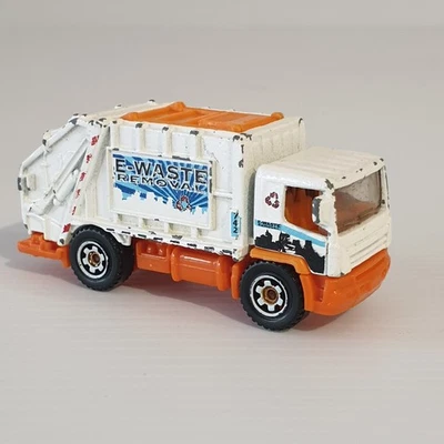 E-Waste Removal Garbage Truck White 2011 Issue Loose Diecast 1:64 Scale  - Image 1 of 4