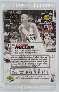 1997 Upper Deck Nestle Crunch Time Reggie Miller - Factory Sealed Pack - Picture 1 of 2
