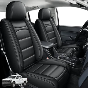 Fundas de asiento para camioneta de trabajo Chevy Colorado doble cabina Z71 LT ZR2 2023 2 - Imagen 1 de 12