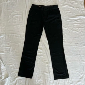 Volcom Pants Kids USA 30/20 Black Chino Straight Leg Button Closure Skate - Picture 1 of 7