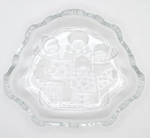 Plato de caramelo dulce vintage Mikasa Celebrations años 80 - colección Carolers - Imagen 1 de 6