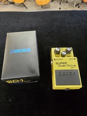 Boss SD-1 Super Overdrive Guitar Effect Pedal - Image 1 of 4
