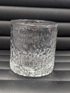 Vintage Ravenhead Siesta Small Ice Bark Tumbler 14cl 7.3cm Tall 1970s (S3) - Picture 1 of 5