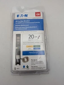 Eaton CHFN120A1CS 20A All In One Breaker (Sealed, Package Wear) - Picture 1 of 6