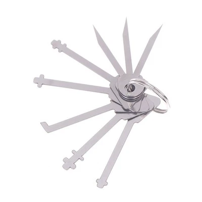 14 In 1 Comb Set Stainless Steel Lock Repair Tool Bypass Locksmith Tools - Image 1 of 4