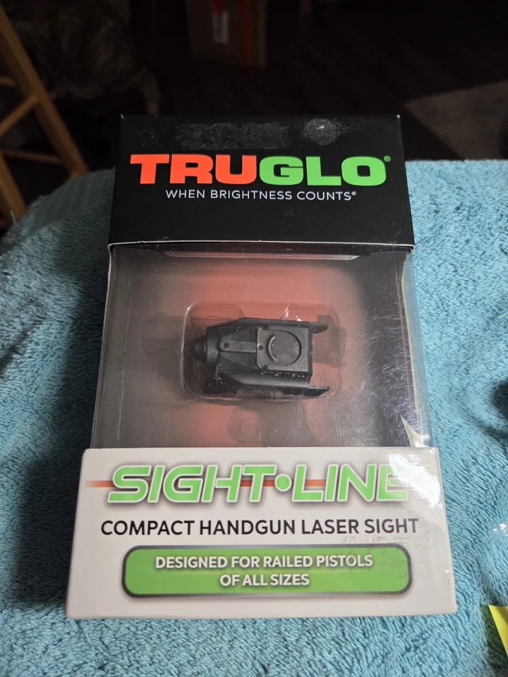 TruGlo #TG7620R Sight-Line Compact RED Laser Mounts to Standard Picatinny Rail - Image 1 of 4