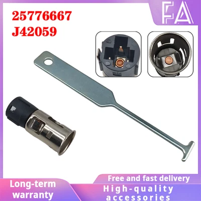 Vehicles Cigarette Lighter Socket & Removal Tool Set For Cadillac GMC Chevrolet - Image 1 of 4