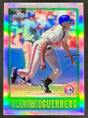 1997 Topps Chrome Refractors #153 Vladimir Guerrero RC - Image 1 of 2