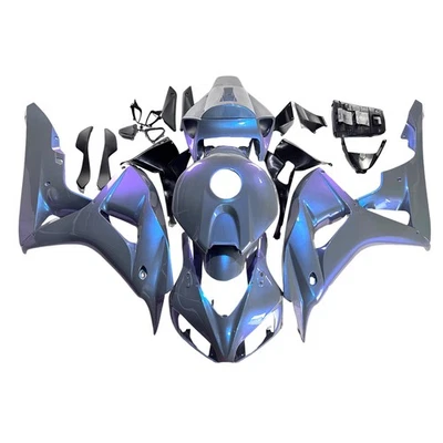 Carenados ABS gris azul púrpura camaleón para carrocería Honda 2006 2007 CBR1000RR Foto 1 de 4