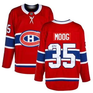 Andy Moog Autographed Montreal Canadiens Fanatics Jersey - Picture 1 of 2
