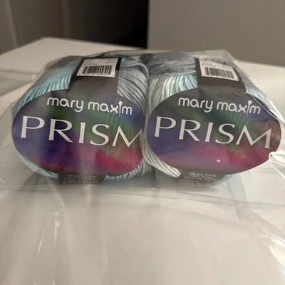 Mary Maxim Prism Yarn "Seascape" 2 Pack 100% Acrylic New - Image 1 of 4