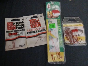 Tru Turn,Mr.Crappie & Creme panfish Hooks Size 2,4,6 New - Picture 1 of 5