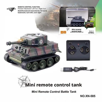 ☆Mini RC-Tank Toy Remote Control Tank Kids Toy Birthday Gift E9F7 - Image 1 of 4