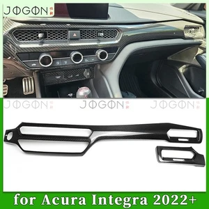 Tapicería interior del panel de control de carbono para Acura Integra A-Spec 2022-2024 - Imagen 1 de 15