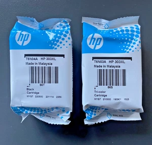 Genuine Ink Multipack - HP 303 XL BLACK + HP 303 XL COLOUR (INC VAT) - Picture 1 of 2