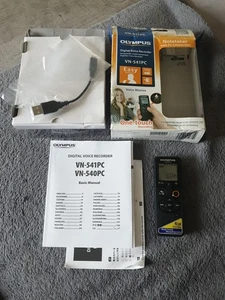 OLYMPUS VN-541PC DICTAPHONE DIGITAL VOICE RECORDER 4GB PC USB - Picture 1 of 7
