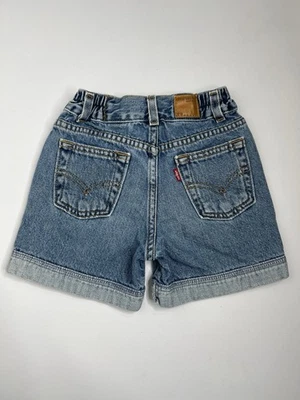 Pantalones cortos vaqueros vintage Red Tab para niños Levi Blue talla 6 Foto 1 de 4