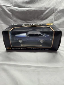 Maisto 1972 Chevrolet Chevelle SS454 1/18 - blau - sehr schöner Zustand! - Bild 1 von 5