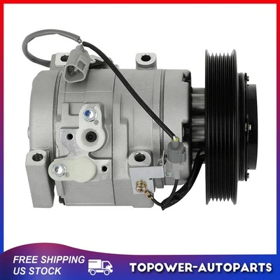 AC Compressor with Clutch Fits Toyota Celica 1.8L 2000 2001 2002 2003 2004 - Image 1 of 4
