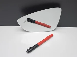 2016 - 2022 VOLKSWAGEN PASSAT LEFT SIDE DOOR EXTERIOR REAR VIEW MIRROR GLASS OEM - Picture 1 of 9