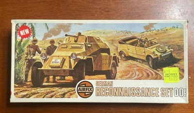 German Reconnaissanc Vehicle - Airfix Series 2 1/76 Scale Unassembled Kit#2312-6 - Image 1 of 3