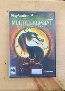 Mortal Kombat: Deception (Sony PlayStation 2) Very Good TESTED Complete CIB - Picture 1 of 2