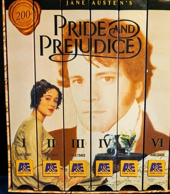Austen’s Pride & Prejudice Box Set-200th anniversary edition 1996 VHS PET RESCUE - Image 1 of 4