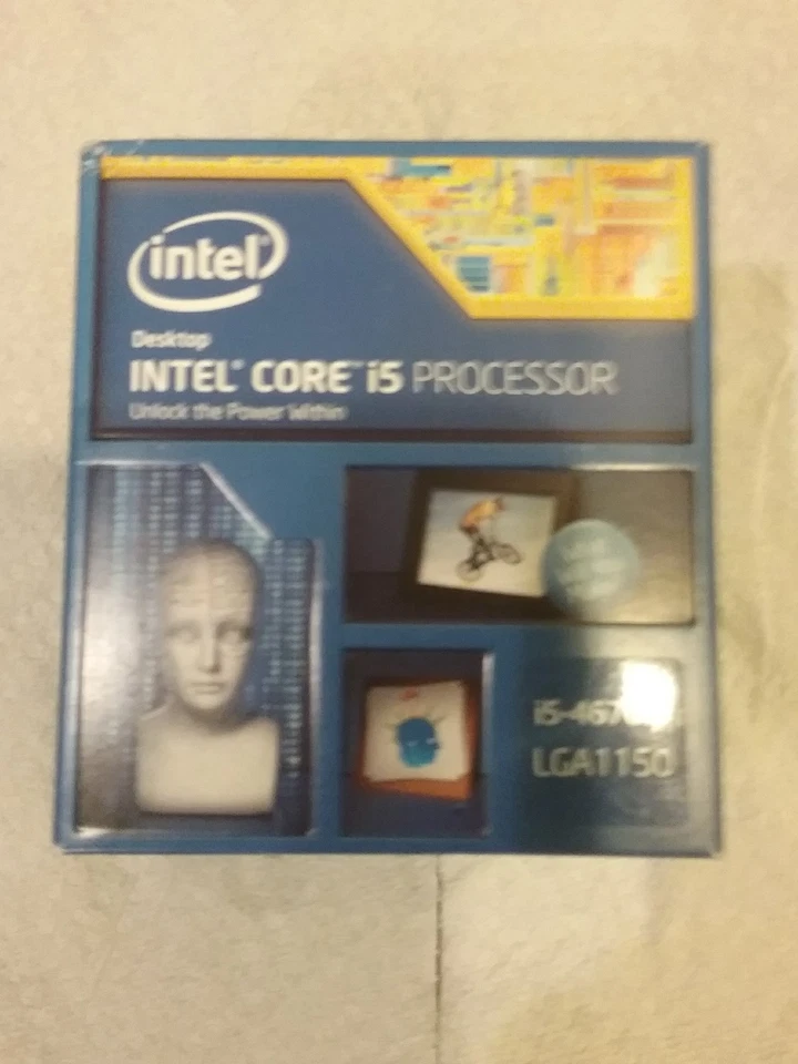 Intel Core i5-4670K Quad-Core Desktop Processor 3.4 GHZ 6 MB Cache - - Image 1 of 1