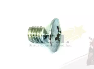 HONDA CB350 CL350 SL350 CB500 CB550 CHROME TOP ENGINE COVER SCREW ONE ZINC SCREW - Picture 1 of 8