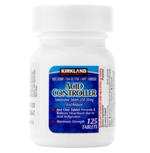 Kirkland Signature Acid Controller Famotidine 20mg 125 Tablets - Picture 1 of 3