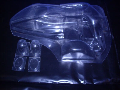 NOUVEAUTE carrosserie polycarbonate 1/8  side car F1 - Photo 1/3