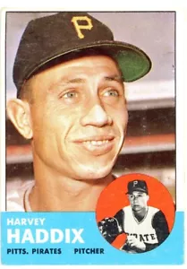 1963 Topps - #239 Harvey Haddix - Picture 1 of 2