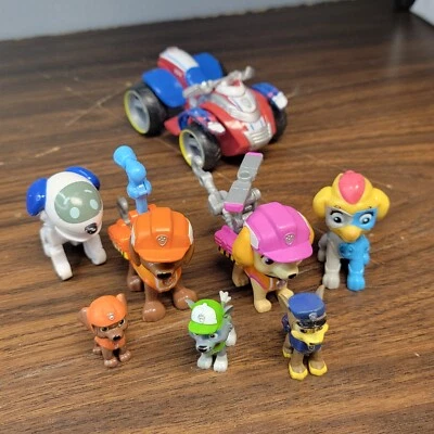 Paw Patrol Lot Of 8 Figurines  - Image 1 of 4