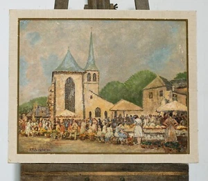 Mercado de flores Hubert Heinrich Ritzenhofen (* 1879 Amsterdam; † 1961 Düsseldorf) - Imagen 1 de 6
