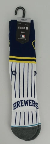 Stance MLB Seattle Mariners Crew Socks Men's Large 9-13 or Women's 10.5-14.5 Cover