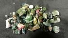 Tourmaline, Pakistan, 207 ct, rough, 100 in lot, variety of colors/sizes