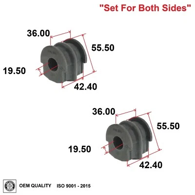 Rear Stabilizer Bar Bushing for Nissan Murano 2009-2014 4WD AWD OE Quality - Image 1 of 3