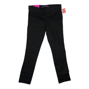 French Toast Big Girls Adjustable Stretch Twill Skinny Leg Pant Black Size 8 NWT - Picture 1 of 11
