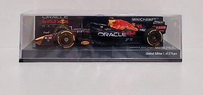 MINICHAMPS 1:43 Modèle Auto F1 Formule 1 Red Bull RB18 Perez Arabian Gp 2022 - Photo 1/4