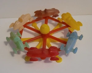 CIRCUS plastic CARNIVAL Carousel HOT ROD RIDE for S GAUGE American Flyer TRAINS - Picture 1 of 5