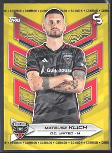 Mateusz Klich 2024 Topps MLS Superstars Yellow Common #181 - Picture 1 of 2