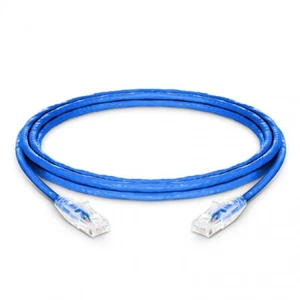 10 ft (3m) Cat6 24AWG sin enganches sin blindaje (UTP) PVC CM Ethernet cabina de conexión de red - Imagen 1 de 2