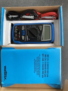 Metrix Multimeter MX0024-CG 5kpts TRMS DMM + G 0,05A + 10A Hülle NEU UND VERPACKT - Bild 1 von 1