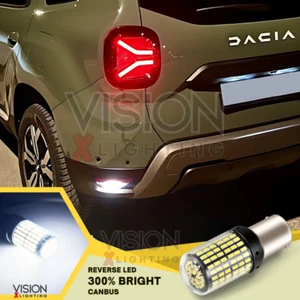Dacia Duster 2011-2024 1x Upgrade Bulb Reverse Led 300% Bright White Free Error - Picture 1 of 11